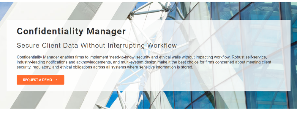 Prosperoware Confidentiality Manager Screenshot 1