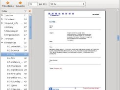 PDF report for newspaper project (no multiple inheritance)