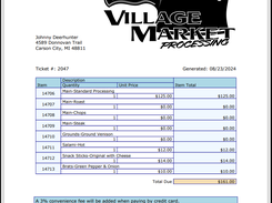 Invoice Example