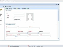Personnel form