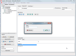 Übersicht mit Textbausstein "Sitzungsbeginn"