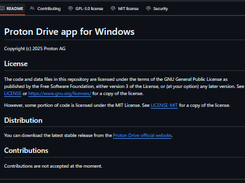 Proton Drive for Windows Screenshot 1