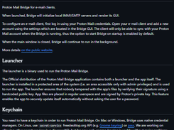 Proton Mail Bridge Screenshot 1