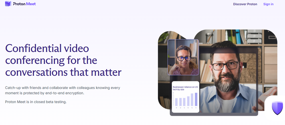 Proton Meet Screenshot 1