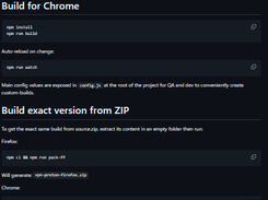 Proton VPN Browser Extension Screenshot 1