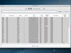 Query screen - with results