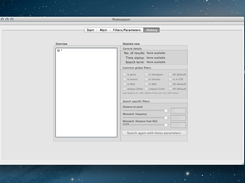 History screen - move between past and current queries