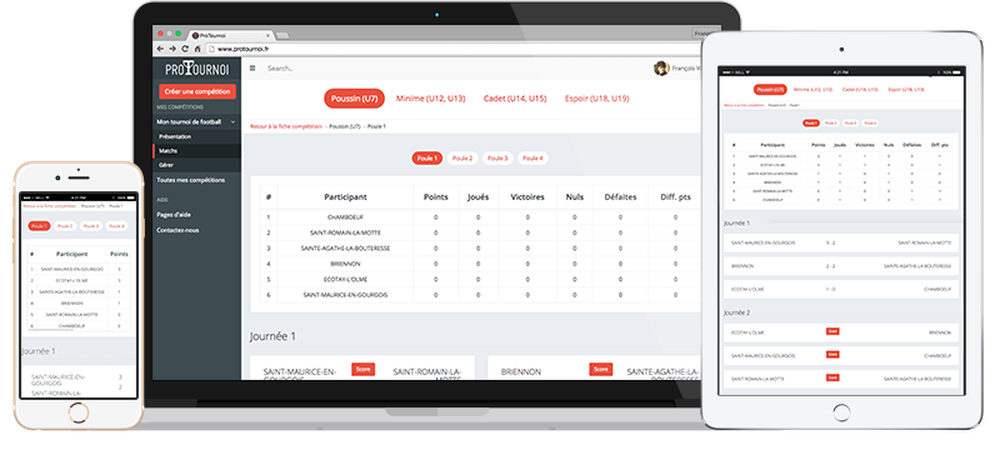 ProTournoi Screenshot 1