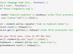Protractor Screenshot 1