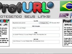 Configurando, podemos encurtar a URL utilizando alguma API.