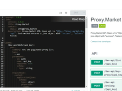 Proxy Market Screenshot 1