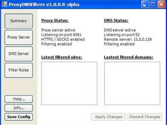 ProxyDNSFilters Screenshot 1