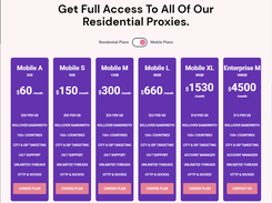 Rotating Mobile Proxy Pricing