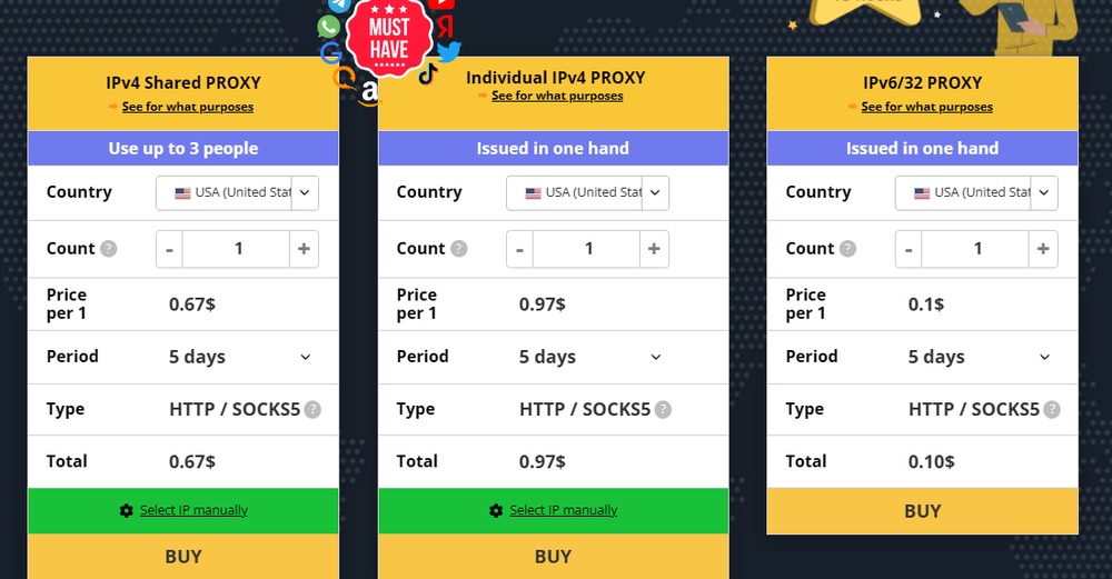 Proxyline Screenshot 1