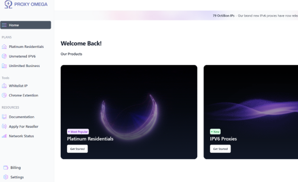 ProxyOmega Screenshot 1