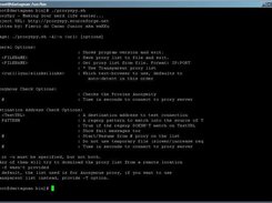 ProxySpy Help Screen