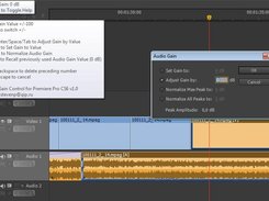 Premiere Pro CS6 Audio Gain Control Screenshot 1