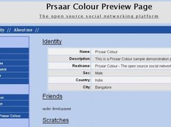 Prsaar Colour Main Profile Page