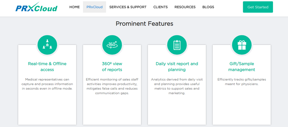 PRX CLOUD Screenshot 1