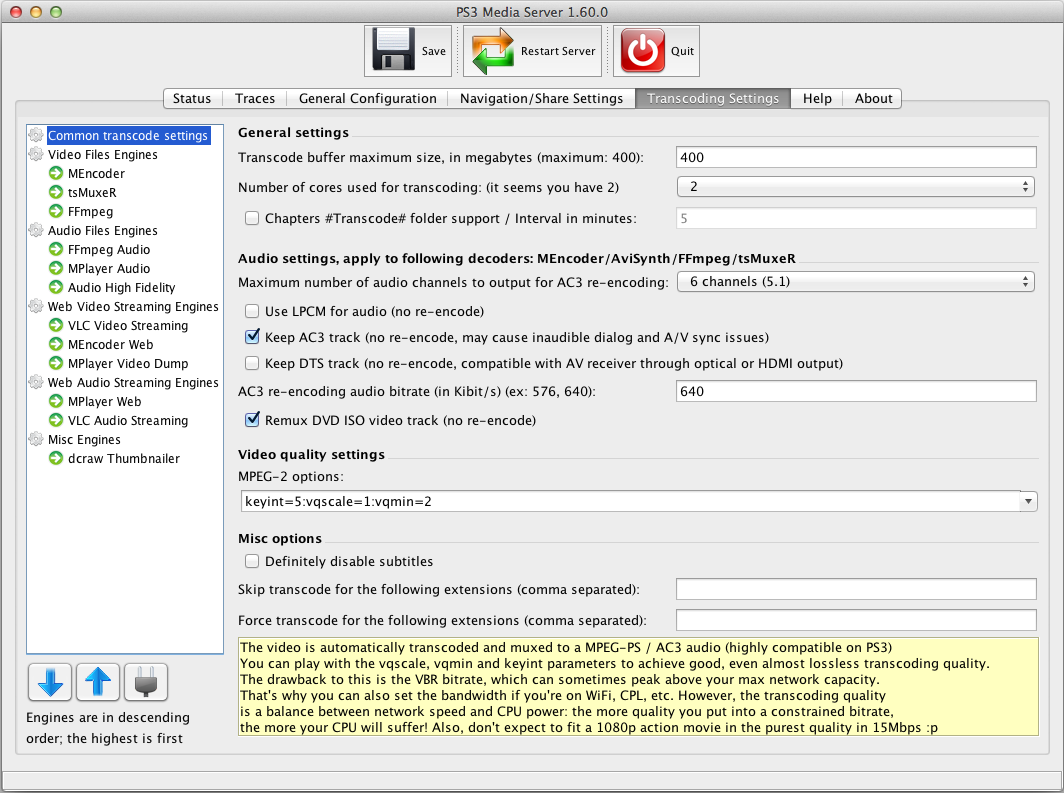 ps3 media server debian