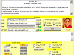 PSearch Main Window