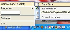 Pseudo running in the taskbar