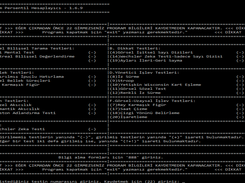 Main menu