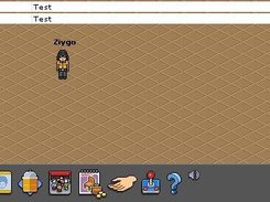 First screenshot of PSP Hotel, one day into the project.