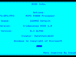 Bios Info