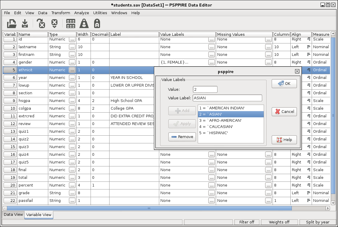 TÉLÉCHARGER LOGICIEL STATISTIQUE PSPP PSPP TÉLÉCHARGER LOGICIEL STATISTIQUE