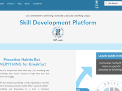 PS Principles Skill Development Platform Screenshot 1