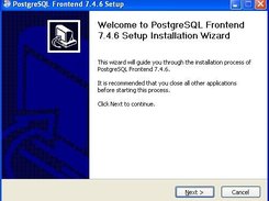 PostgreSQL Frontend Installer