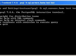 Postgresql client windows