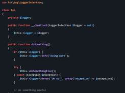 PSR Log Screenshot 1