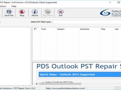 Perfect Data PST Recovery Software Screenshot 1