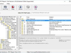 Perfect Data PST Recovery Software Screenshot 1