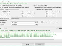 Perfect Data PST Recovery Software Screenshot 1