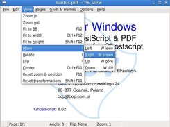 PS_View about document with example menu structure