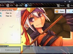 Login screen in version 3.4 (background image is changeable)