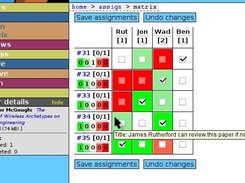 The assignment matrix