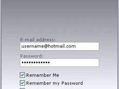 PsyMessenger login screen