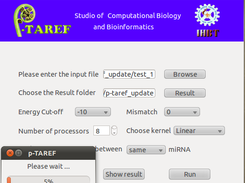 p-TAREF user interface