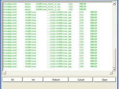 5. Breakpoint trace window