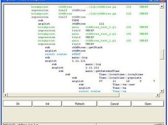 6. Breakpoint and subroutine trace window