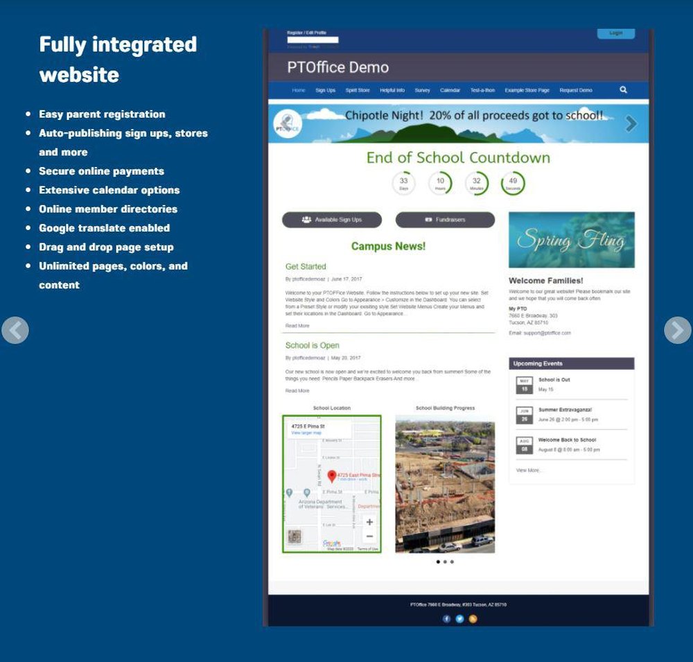 Customizable Websites