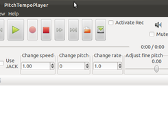 PitchTempoPlayer Screenshot 1