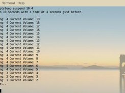 PTSleep v1.1 for Linux command line in action