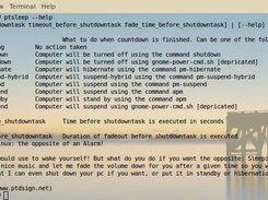 PTSleep v1.1 for Linux command line help
