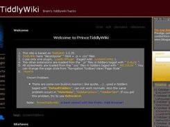 PrinceTiddlyWiki (English)