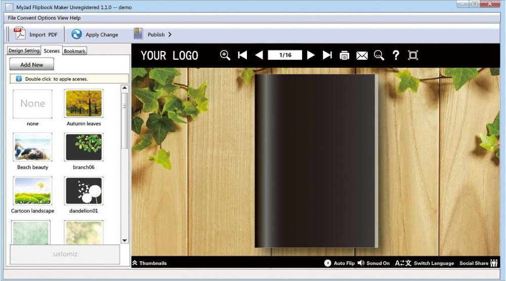 PUB HTML5 Screenshot 1